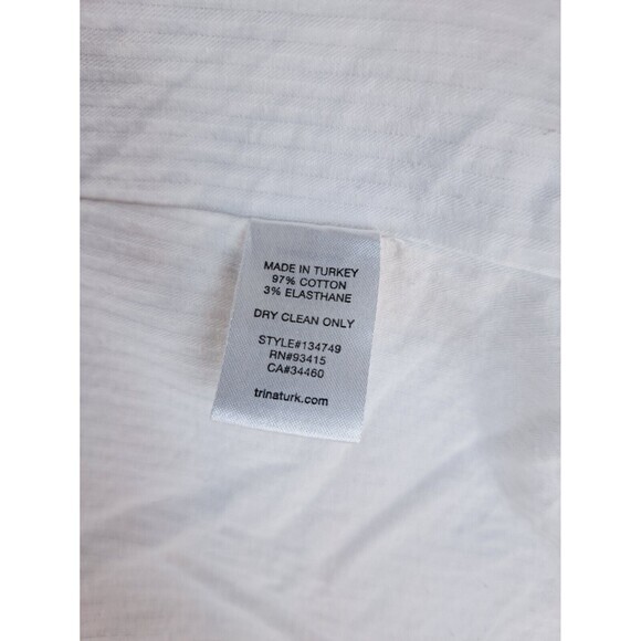 Trina Turk Beatrix‎ Embroidered Moto Zip up Jacket Blazer Coat Colorful Large 12 - Picture 6 of 11